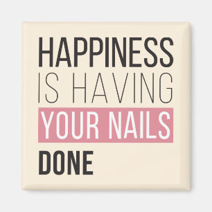 Imã A Felicidade Está Fazendo Suas Unhas