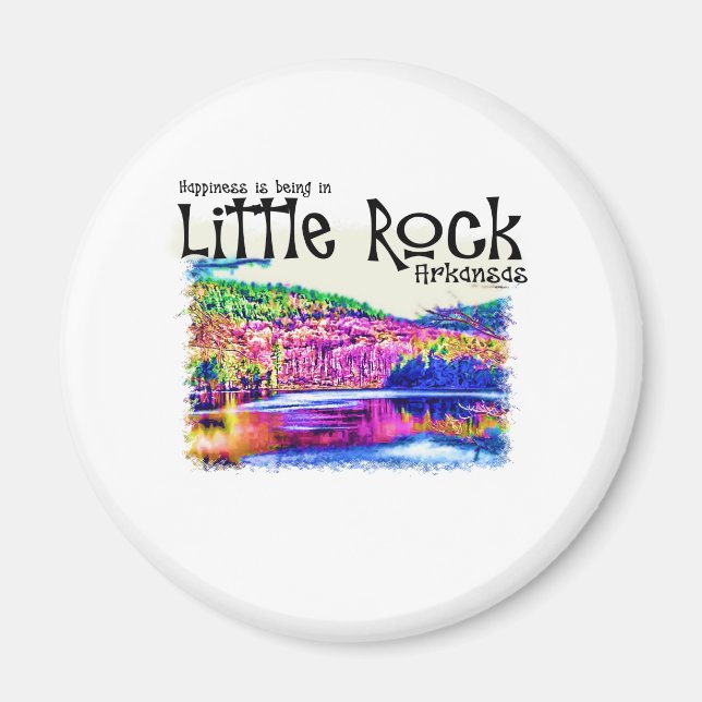 Imã A felicidade está sendo em Little Rock (Frente)