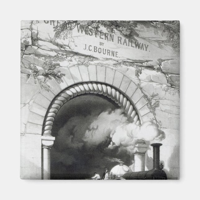 Imã A ferrovia ocidental Excelente, 1846 (Frente)