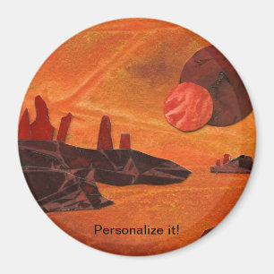 Imã A ficção científica "mares do fogo" dobra sóis