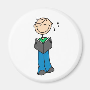 Imã A figura da vara canta o ímã