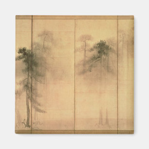 Imã A floresta de pinheiros