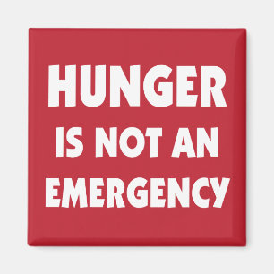 Imã A fome não é uma dieta saudável da emergência