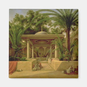 Imã A fonte de Khabanija, o Cairo, 1845