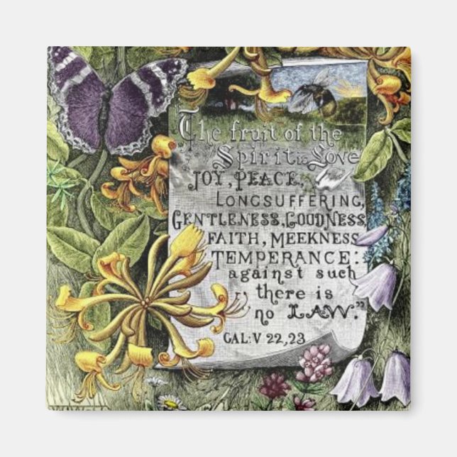 Imã A Fruta Do Espírito (Frente)