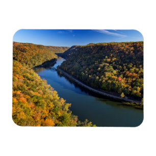 Ímã A Garganta do Novo Rio no Hawks Nest State Park