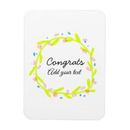 Ímã A graduação mínima simples de parabéns adiciona