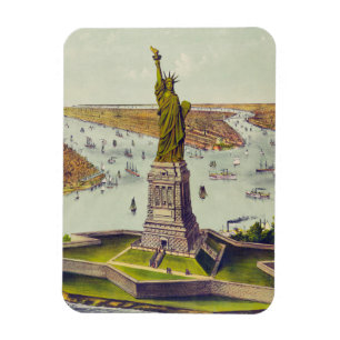 Ímã A Grande Estátua de Bartholdi, Estátua da Liberdad