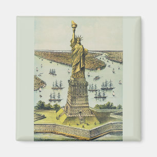 Imã A Grande Estátua de Bartholdi, Estátua da Liberdad