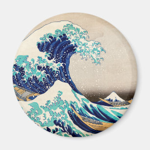 Imã A Grande Onda ao Lado de Kanagawa Arte Japonês Vin