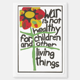 Imã A guerra não é saudável,