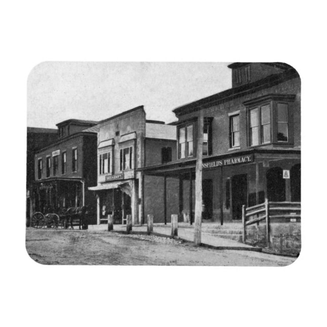 Ímã A História de Pepperell Massachusetts (Horizontal)