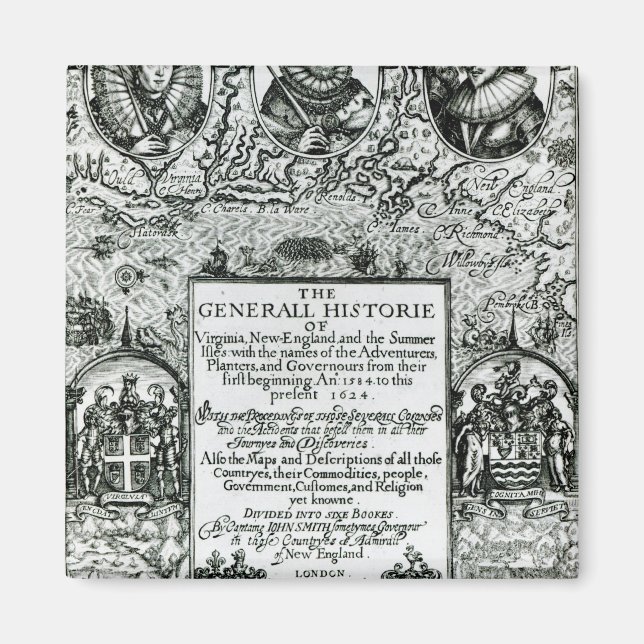 Imã A História Geral da Virgínia (Frente)
