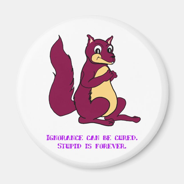Imã A ignorância pode ser curada. Estúpido é para semp (Frente)