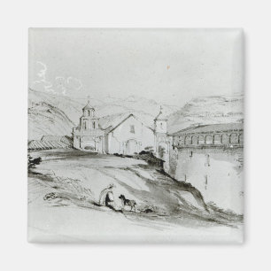 Imã A igreja de San Francisco, Valparaiso, 1834