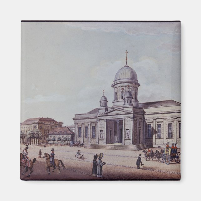 Imã A Igreja do Castelo e da Catedral, Berlim (Frente)