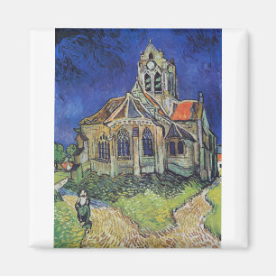 Imã A Igreja em Auvers 1890 por Vincent van Gogh