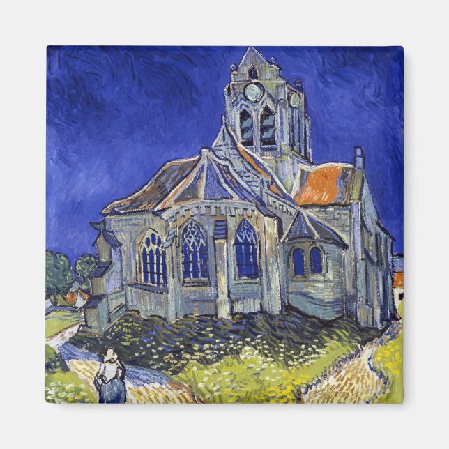 Imã A Igreja em Auvers, Van Gogh (Frente)