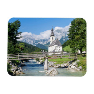 Ímã A igreja paroquial de Ramsau