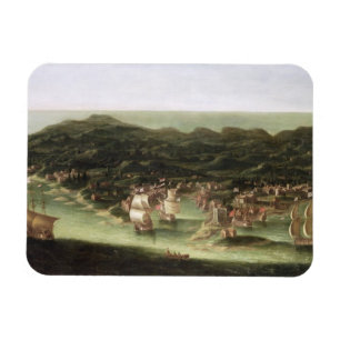 Ímã A ilha de Barbados, c.1694 (óleo em canvas)
