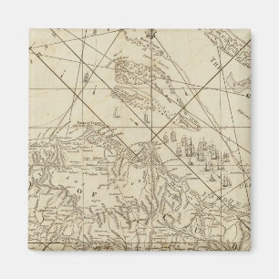 Imã A Ilha de Cuba com parte dos bancos do Bahama