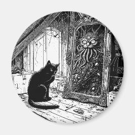 Imã A Imagem da Ronda de Gatos de Dorian