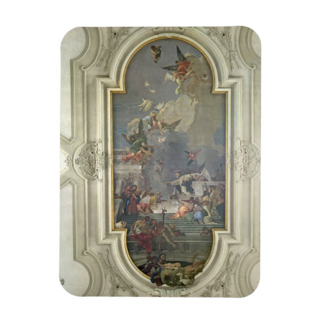 Ímã A Instituição do Rosário por Ruas. Dominic (Fres) (Vertical)