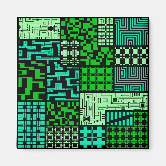 Imã "A Inteligência" Magnet Quadrado (Frente)