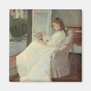 Imã A irmã do artista em uma janela, 1869