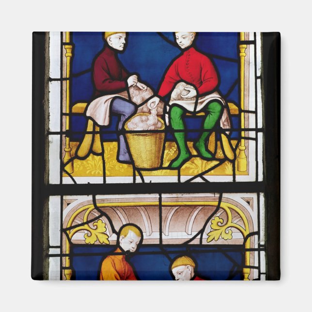 Imã A Janela de Cloth Merchant (Frente)