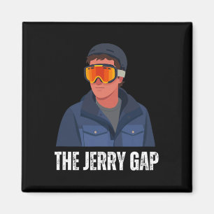 Imã A Jerry Gap Esquis Fofos Piada de Esqui Montanha H