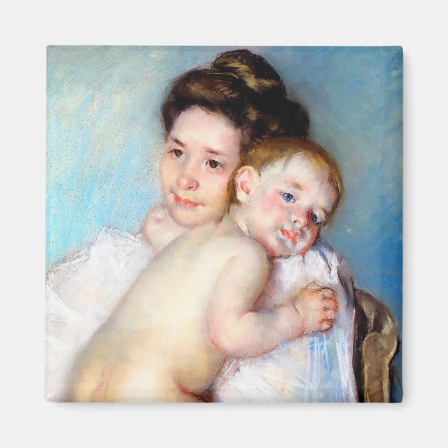 Imã A Jovem Mãe, Cassatt (Frente)