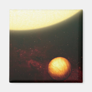 Imã A Jupiter-como o planeta