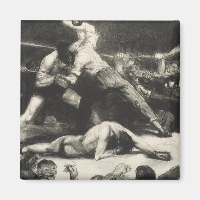 Imã A Knock-Out - George Bellows - 1921 (Frente)