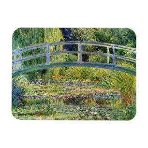 Ímã A lagoa do Água-Lírio por belas artes de Monet