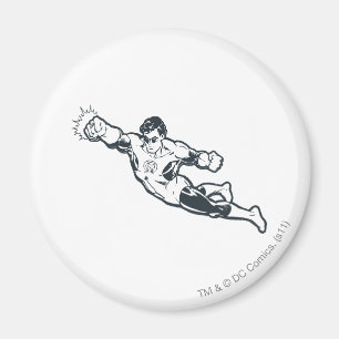 Imã A lanterna verde perfura BW