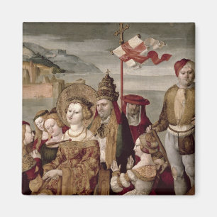 Imã A legenda de St Ursula, c.1530 (óleo no painel)