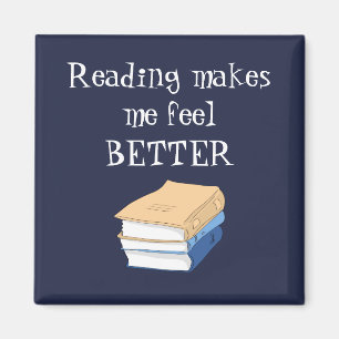 Imã A leitura faz-me sentir melhores citações