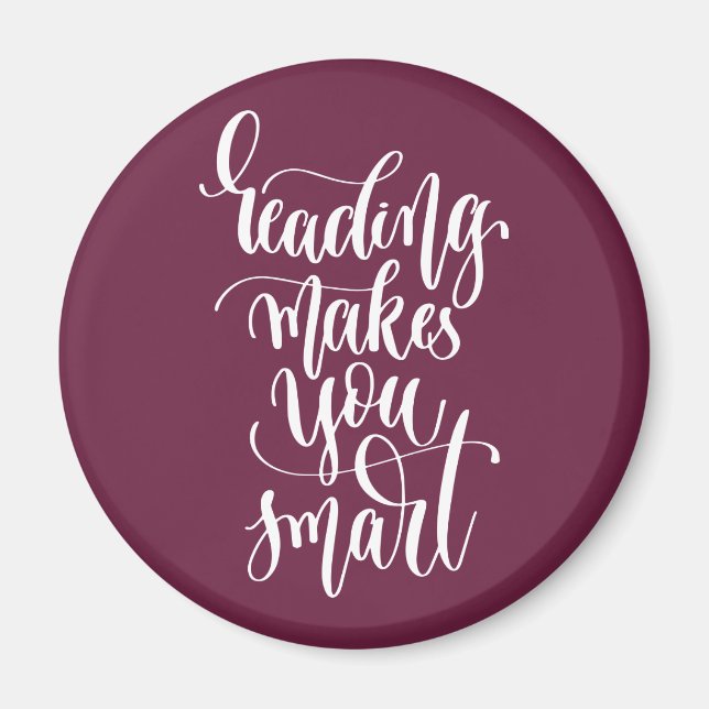 Imã A Leitura O Torna Inteligente (Frente)