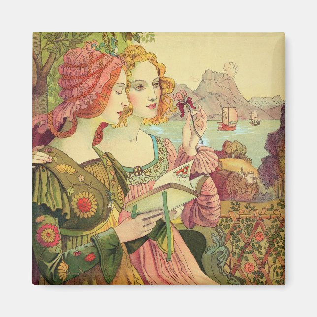 Imã A lenda do Ouro, 1897, de "L'Estampe Moderne", (Frente)