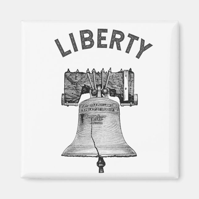 Imã A Liberty Bell (Frente)