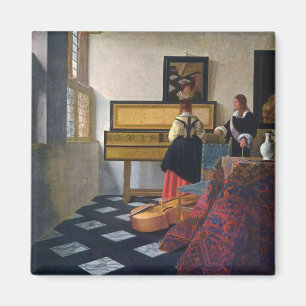 Imã A lição de música de Johannes Vermeer (circa166
