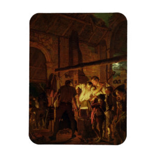 Ímã A loja do ferreiro (óleo em canvas)