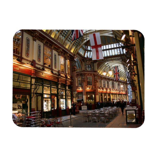 Ímã A London Scene Leadenhall Market (Horizontal)