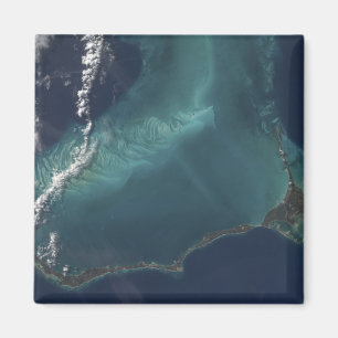 Imã A longa e estreita Ilha Eleuthra das Bahamas