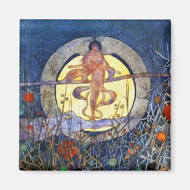 Imã A Lua de Colheita - Charles Rennie Mackintosh (Frente)