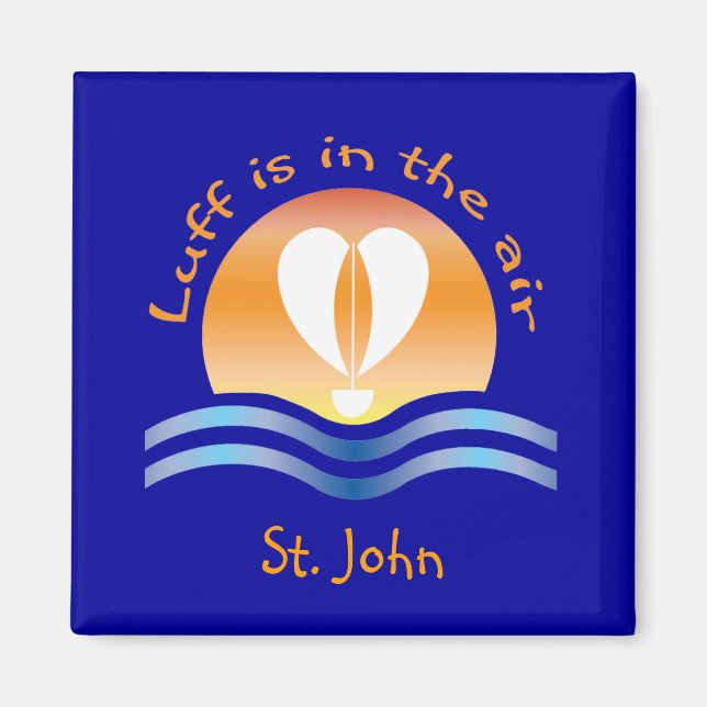 Imã A Luffers Sunset_Luff está na Rua aérea. John (Frente)