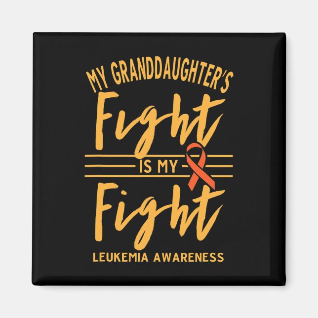 Imã A Luta da neta é minha Luta contra a Leucemia Awar (Frente)