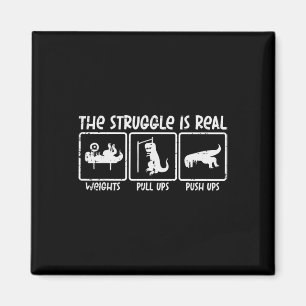 Imã A Luta De Trex Dino É De Pesos Reais Homens De For