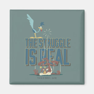 Imã A Luta É Real ROAD RUNNER™ E Wile E. Coyote